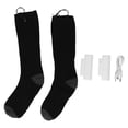 thumbnail image 3 of Rechargeable Electric Heated Socks, Fast Heating Speed Grey Black 2200mah Battery Electric Heated Socks  For Fishing, 3 of 8