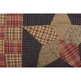 thumbnail image 3 of Ashton & Willow Navy Blue Classic Country Tabletop Kitchen Maryland Patchwork Star Cotton Hand Quilted Patchwork Star Rectangle Placemat Set of 6, 3 of 4