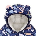 thumbnail image 5 of Kogui Toddler Coats for Girls Infant Baby Girls Winter Coat Hoods Padded Lightweight Jacket Zipper Outwear Snowsuit for Toddlers Boys 3T 4T (Navy,3-4 Years), 5 of 7