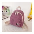 thumbnail image 2 of Gardsell - Mochila pequeña para mujer, bonita mochila estética, pequeña mochila de pana, Rosado, Pequeño, Mochila pequeña, 2 of 5