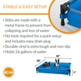 thumbnail image 3 of K&H Pet Products Dog Pool & Pet Bath Blue Large 42 X 30 X 7 Inches, 3 of 8