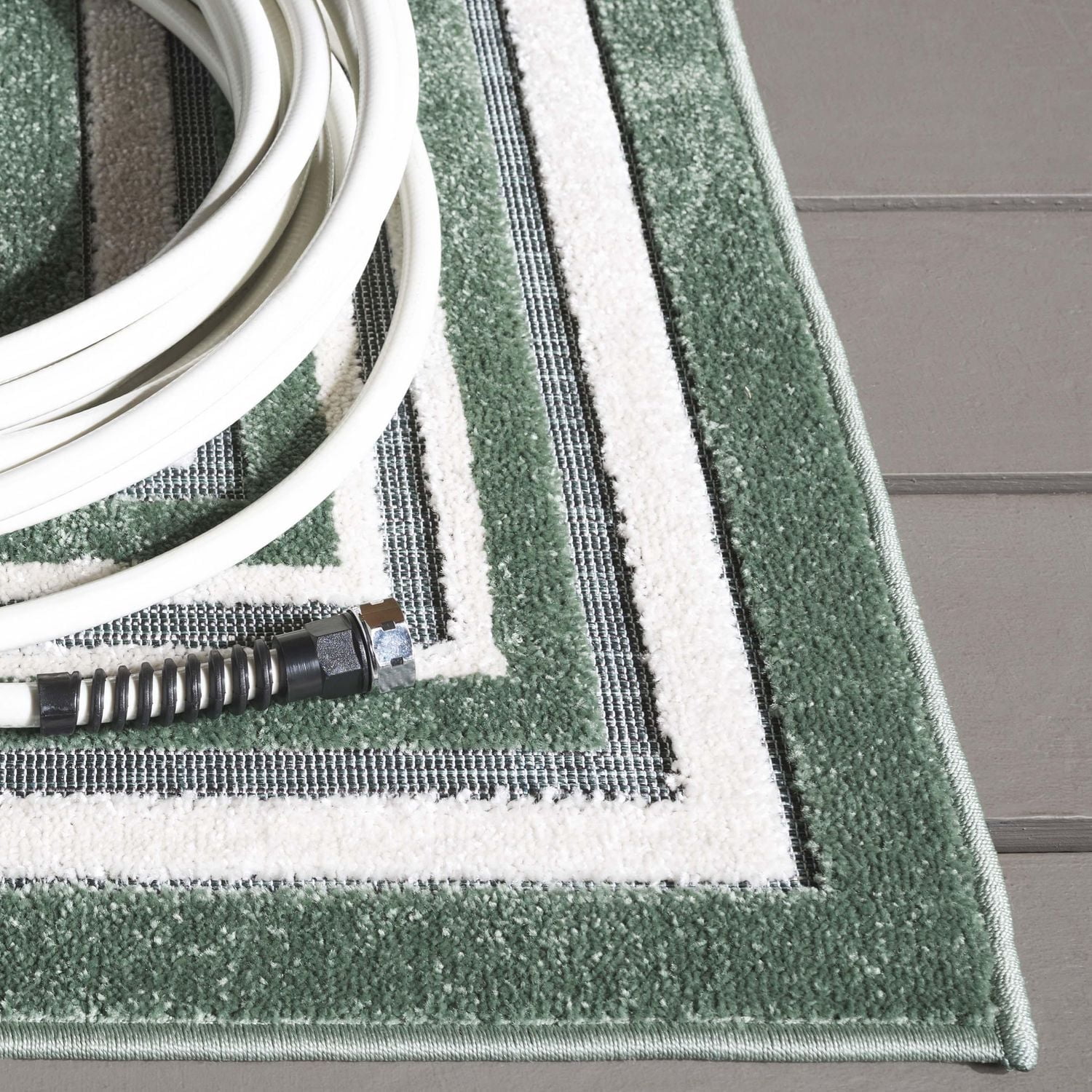 SAFAVIEH Cabana Rado  Bordered Indoor/Outdoor Area Rug