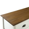 thumbnail image 4 of Manor Park Modern Farmhouse 3 Drawer Buffet Table, Barnwood/White, 4 of 8