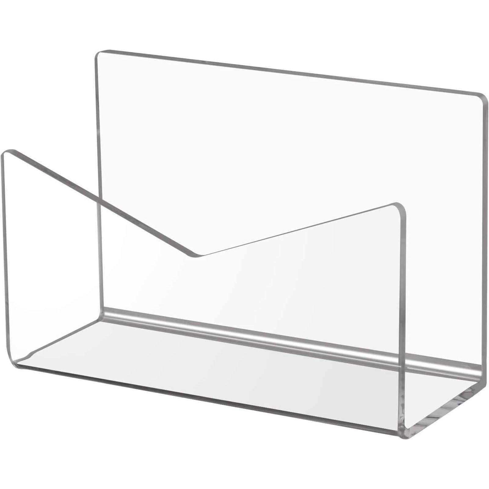 huoge Acrylic Mail Holder Acrylic Mail Holder Mail Organizer