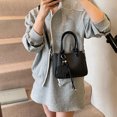 thumbnail image 1 of Bolso de mano con estampado de lichi para mujer, nuevo estilo de primavera 2025, bolso bandolera versátil., 1 of 5