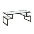 thumbnail image 2 of Evelyn&Zoe Zander 45" Wide Rectangular Coffee Table, Blackened Bronze, 2 of 11