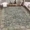 Blue, variant on Hasoo Large Washable Rug 10' x 13' Area Rug for Living Room Vintage Floral Non-Slip Neutral Indoor Decor Carpet, Red