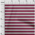 thumbnail image 2 of oneOone Cotton Poplin Magenta Fabric Stripes Diy Clothing Quilting Fabric Print Fabric By Yard 42 Inch Wide, 2 of 4
