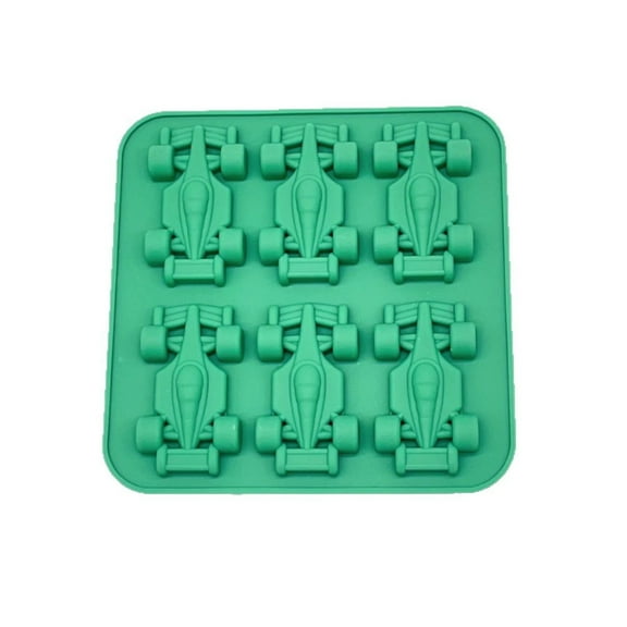Racing Car Ice Molds Race Car Shaped Silicone Ice Trays for Cocktails Whiskey Cool Drinks Party Entertainment Gift for Motorsport Fans
