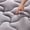Gray, variant on Sleep Zone Twin Quilted Fitted Mattress Pad, Cooling Mattress Protector, Breathable Fluffy Soft Mattress Topper, Stretches up to 21 Inch Deep Pocket, All Season Use (Gray, Twin)