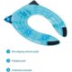 thumbnail image 3 of Portable Travel Potty Training Seat Foldable Potty Toilet Training Seat for Toddler Baby Toilet Seat, 3 of 3