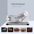 thumbnail image 4 of Compact Mini Electric Belt Sander & Sharpener: DIY-Friendly Desktop Tool with 220V AC/DC Power, Versatile Grinding, Polishing & Knife Sharpening Functions – High-Efficiency895+96 Power Supply, 4 of 5