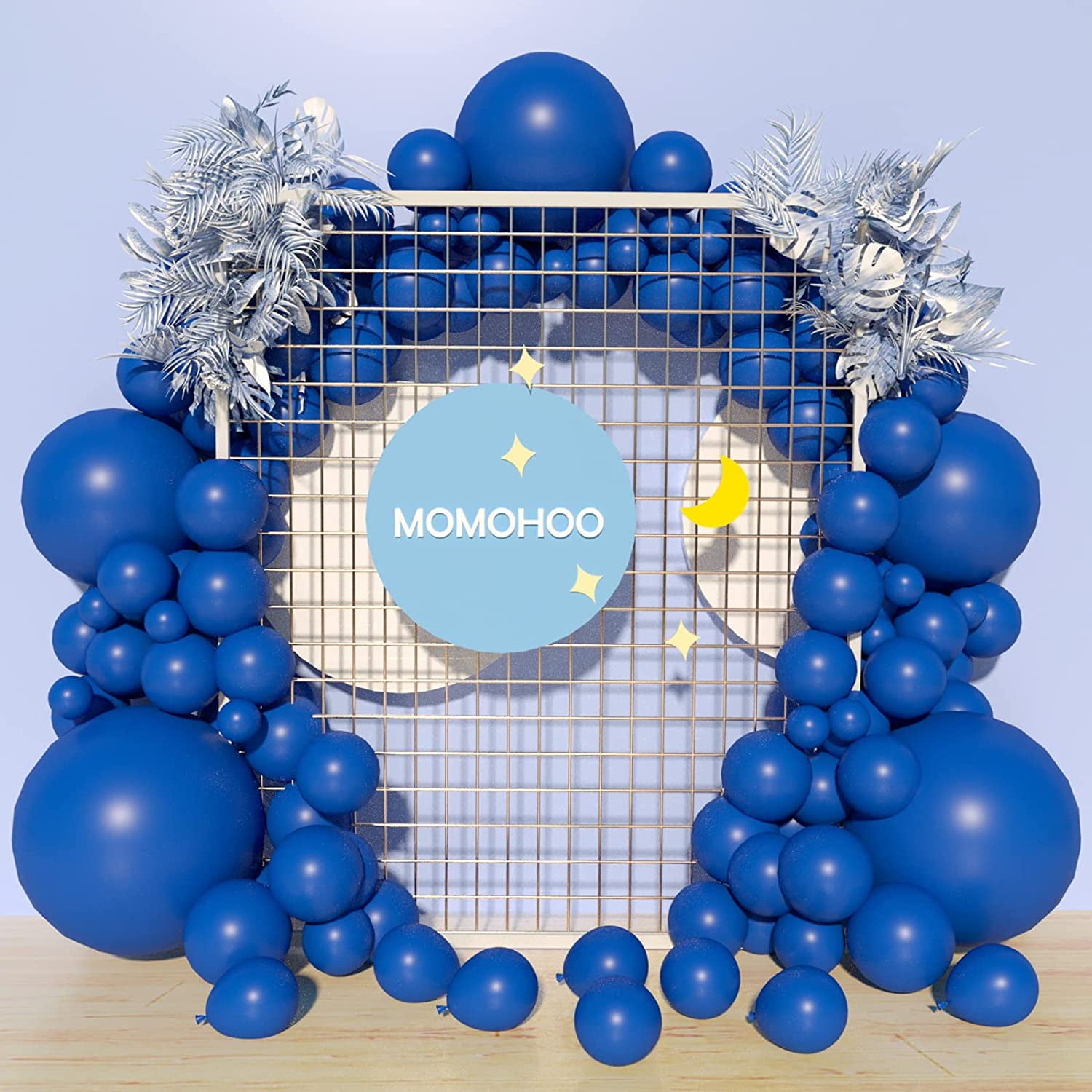 Royal Blue Balloons Arch Kit 110Pcs 36/18/12/10/5 Inch Graduation