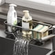 thumbnail image 4 of Fregadero Drenaje Rack Esponja Soporte Cocina Almacenamiento Organizador con Bandeja de Drenaje, 4 of 10