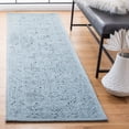thumbnail image 2 of SAFAVIEH Textural Dinah Geometric Runner Rug, Blue, 2'3" x 8', 2 of 7