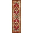 thumbnail image 3 of Unique Loom Outdoor Traditional Collection Area Rug - Vinatge (2' 7" x 10' Runner Red Green Blue/Ivory), 3 of 9