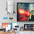 thumbnail image 5 of Durable Iron Wall Mount Bracket Set for PS5 Slim Space-Saving, Secure, and Convenient Storage with Dual Charging Cable, 5 of 10