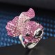 thumbnail image 4 of Anillo de mujer, diamantes de imitación, pez de cristal, moda, Festival, cumpleaños, playa, tienda, escuela, joyería personalizada para mujer Ropa, zapatos y accesorios Miscelánea Plata Talla 6 Sonducket AP014538-05, 4 of 6