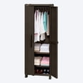 thumbnail image 2 of Armario Ropero Organizador Rattan Closet Ropa Plástico Wengue Rimax, 2 of 5