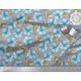thumbnail image 2 of Soimoi Poly Georgette Fabric Hummingbird & Floral Print Fabric by the Yard 52 Inch Wide, 2 of 3