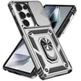 thumbnail image 2 of TYJKeJi Case with Holder Stander Kickstand Drop Resistant Shockproof Case For Samsung Galaxy S25 Ultra, 2 of 9