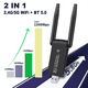thumbnail image 3 of Adaptador WiFi USB 1300Mbps Dongle USB 3.0 Bluetooth 5.0 Receptor WLAN Inalámbrico de Red WiFi 5 de Banda Dual de 2,4 G y 5 GHz, 3 of 5