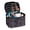 Purple Python Skin Print, variant on Polyester Cosmetic Bags with Durable, Purple Python Skin Print Zipper Toiletry Bag for Travel Airport