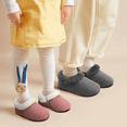 thumbnail image 2 of Barerun Toddler Slip-On Indoor Outdoor Warm House Shoes for Boys Girls, 2 of 5