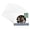 Oyster Shell White, variant on Cream Linen Picture Frame Mat for 6x6 Frames - Circle Opening for 4x4 Photos - 1 Mat