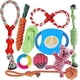 thumbnail image 1 of Juego de 10 juguetes para perros, cuerda masticable resistente para perros pequeños y medianos, que promueve la salud (multicolor), 1 of 5