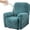 Blue, variant on Stretch Recliner Slipcovers Jacquard Sofa Cover 4-Piece Slipcover Furniture Protector Recliner Chair Cover with Storage Pocket for Living Room Black
