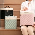 thumbnail image 3 of Travel Makeup Case Large Portable Cosmetic Case Professional Makeup Storage Organizer Box Make Up Carrier for Women and Girls, 3 of 8