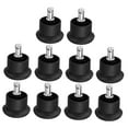 thumbnail image 5 of Pawsdot 10Pcs Black Office Chair Stopper Furniture Leg Plugs for Floor Protection and Noise Reduction, 5 of 8
