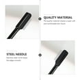 thumbnail image 2 of Niceauty Black Eyebrow Grooming Brush and Eyelash Comb with Comfortable Handle, 2 of 6