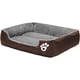 thumbnail image 1 of Cama para mascotas para perros pequeños/medianos/grandes/extra grandes, sofá para mascotas súper suave, cama para gatos, cama para mascotas autocalentable y transpirable, ropa de cama premium, 1 of 5