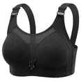 thumbnail image 2 of LEWKW Bras for Older Women Wide Strap Full Coverage Bras Soft Jacquard Wirefree Support Bras Breathable Comfort Everyday Back Smoothing Wireless Bra, 2 of 4