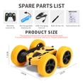 thumbnail image 3 of Camión de vehículo eléctrico de 24 GHz 4WD coche giratorio de doble cara RC de 360 ​​grados Sywqhk libre de BPA, 3 of 9