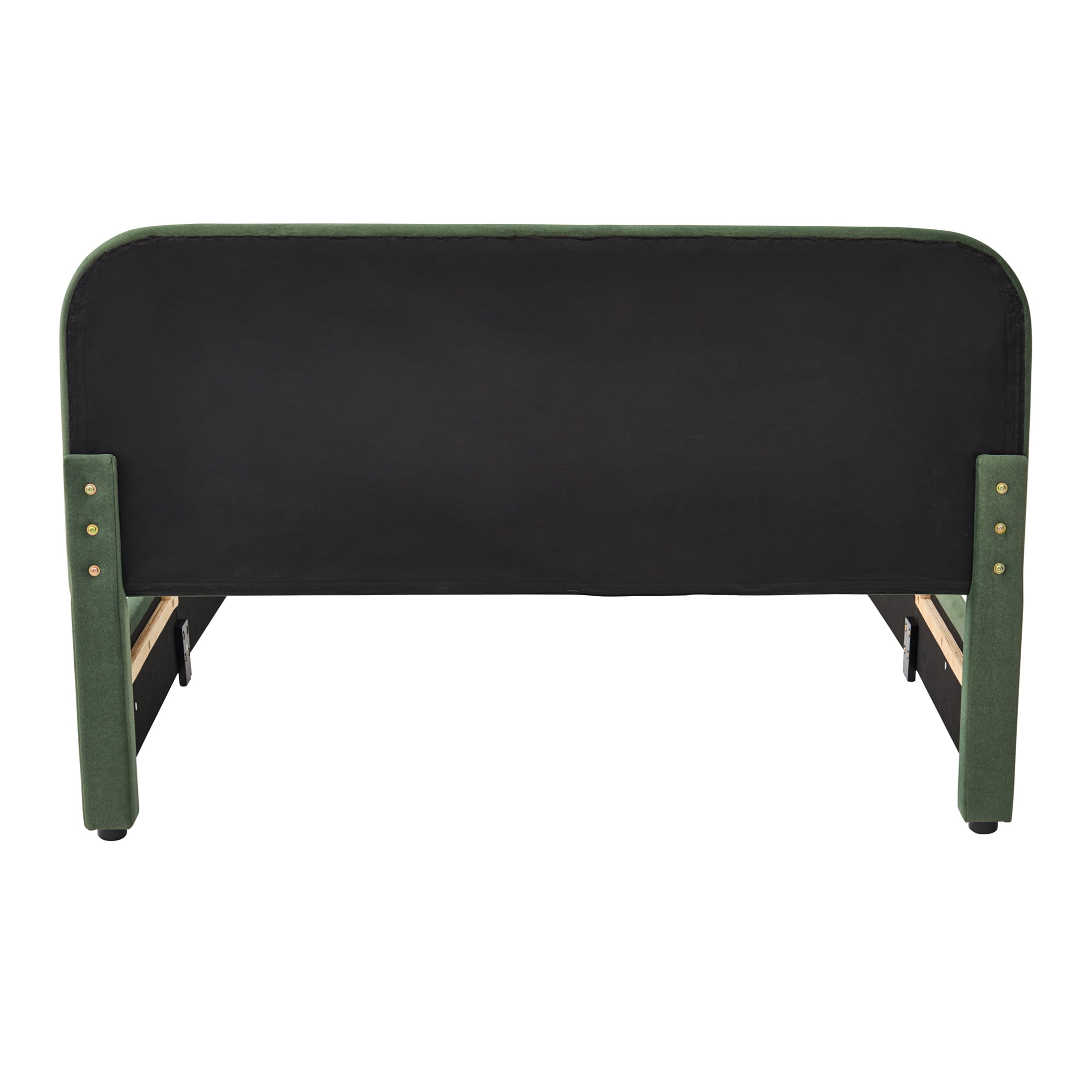 Better Homes & Gardens Juliet Queen Platform Bed, Olive Mohair