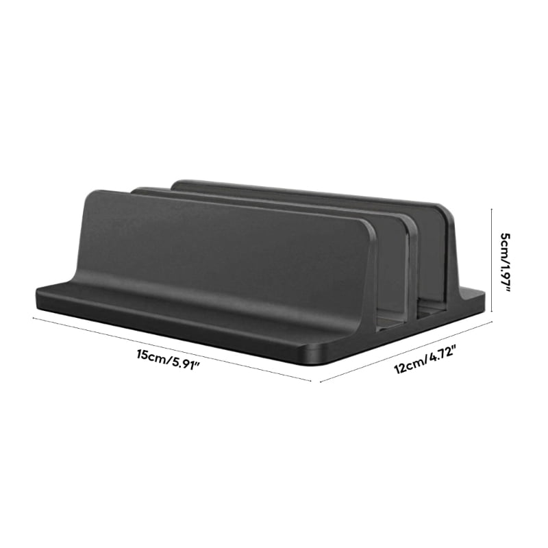Vertical Laptop Stand Aluminium Portable Notebook Mount Support Base Holder