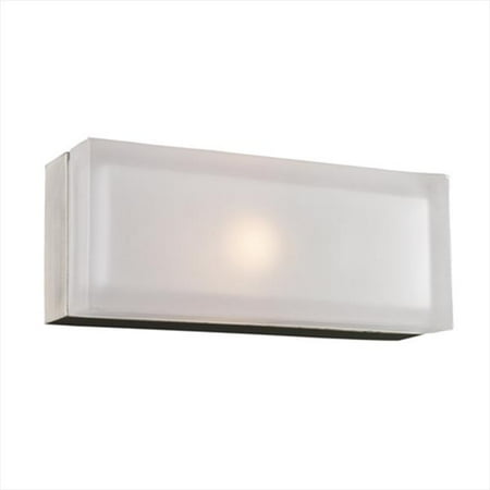 

PLC Lighting 6577 SN Praha Sconces 1 Light Incandescent 60W in Satin Nickel