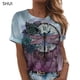 thumbnail image 1 of Camiseta de música, camiseta Sexy a la moda para mujer, novedad de verano 2023, camiseta holgada con estampado Floral XL para mujer, Top estampado 3D con patrón abstracto encantador Tan Jianjun unisex, 1 of 2