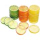 thumbnail image 4 of 5 piezas de 2 pulgadas de limón artificial naranja suministros festivos para fiestas frutas falsas Navidad Halloween decoración del hogar comida accesorios de fotografía, 4 of 5