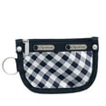 thumbnail image 1 of LeSportsac Key Coin Pouch (Gingham Classic Navy), 1 of 1