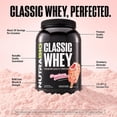 thumbnail image 6 of NutraBio Classic Whey Protein Powder Supplement - 25g of Protein Per Scoop - Full-Spectrum Amino Acid Profile with No Fillers, Artificial Colors, or Preservatives - Strawberry Shortcake, 2 Pounds, 6 of 8