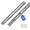 Silver-Soft Close-12 Inch - Drawer Slide-2, variant on 6 Pairs Rear Mounting Brackets For Drawer Slide Cabinet Bracket Track Guide Kitchen Replacement Parts 1.77 Inch Widthniture Gildes