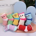 thumbnail image 2 of cdar Dog Chew Toy Bite-Resistant Multi-purpose Soft Fabric Socks Shape Puppy Squeaky Noise Sound Toy for Training Dog Chew Toy, 2 of 8