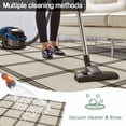 thumbnail image 5 of Linen Buffalo Check Outdoor Rug for Patio/Deck/Porch, Non-Slip Large Area Rug 3 x 5 Ft, Retro Black Lines Grid Pattern Indoor Outdoor Rugs Washable Area Rugs, Reversible Camping Rug Carpet Runner, 5 of 8
