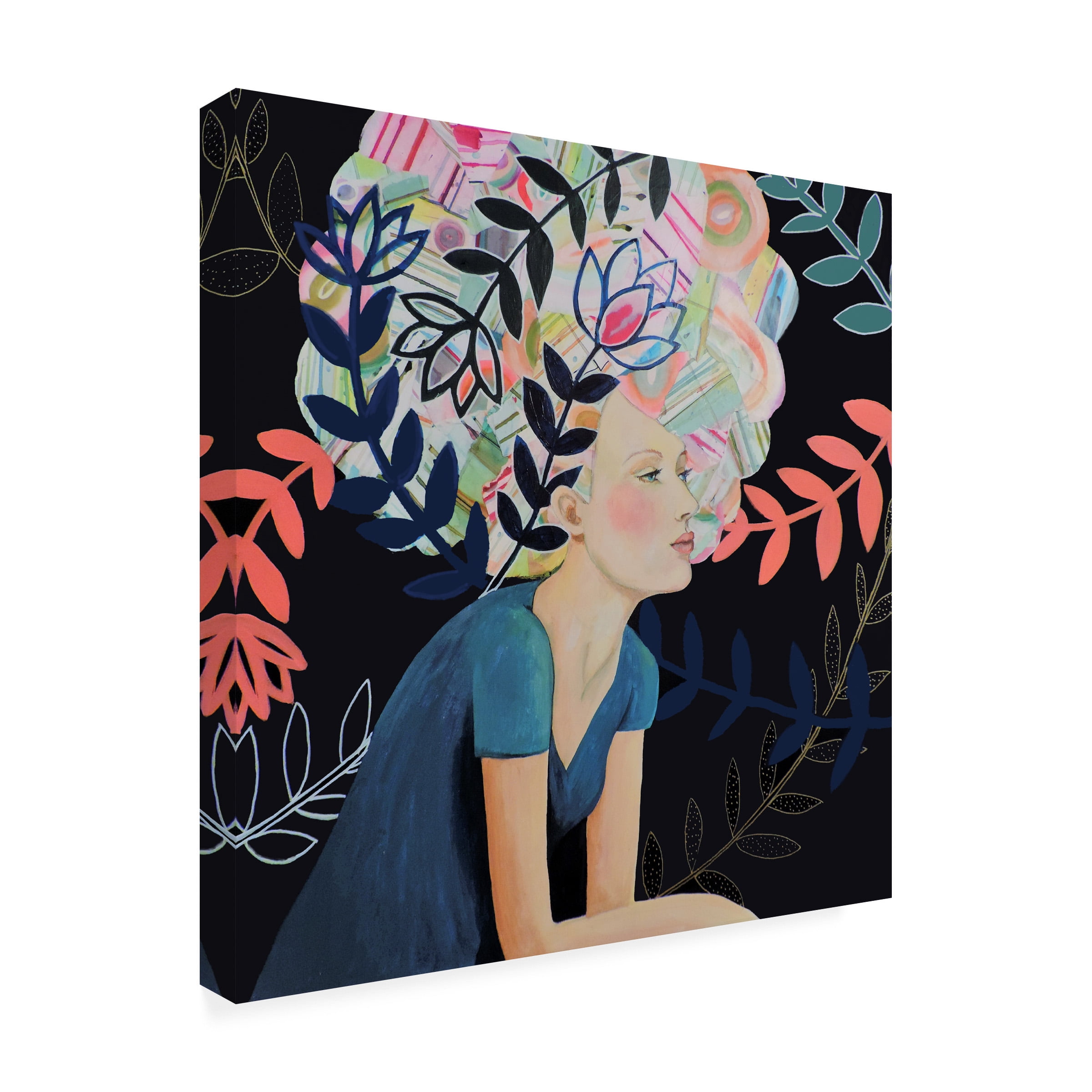 Sylvie Demers 'Eva' Canvas Art