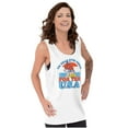 thumbnail image 4 of Retro Cartoon Head Over Heels for USA Unisex Plus Size Tank Top Brisco Brands 2X, 4 of 5