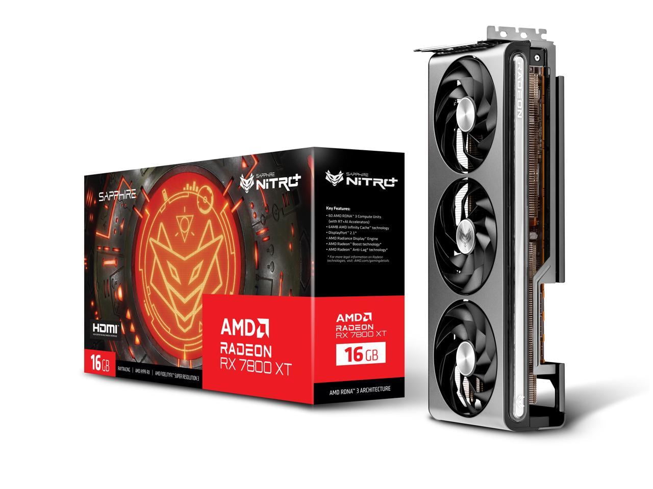 Sapphire NITRO+Radeon RX7800XT　GAMING OC Sapphire Nitro+ AMD Radeon RX 7800 XT 16GB Gaming OC – Mizzo